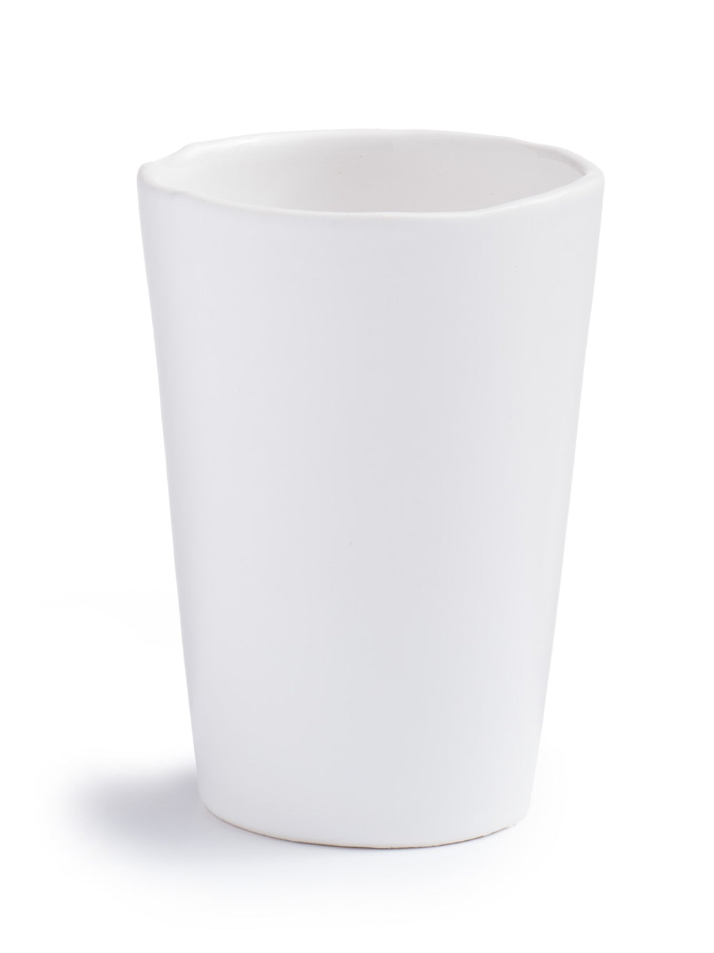 White Glazed Tumbler