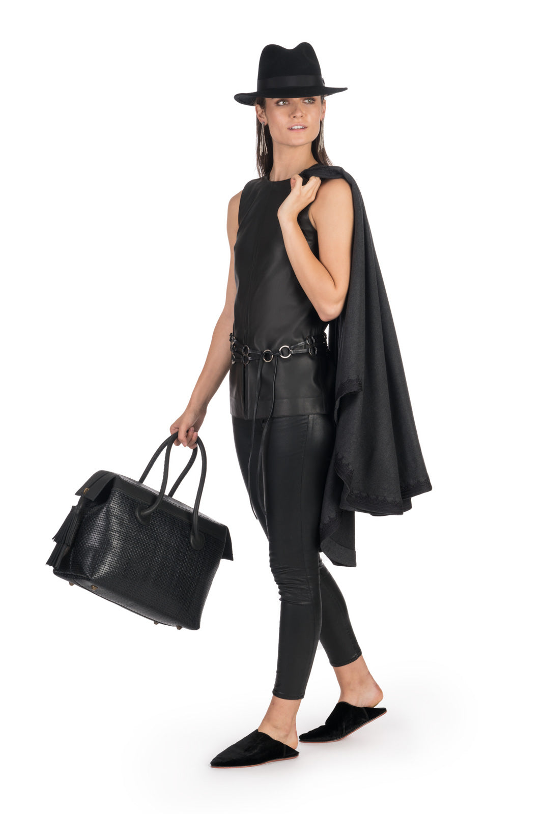 Black Pony Handbag