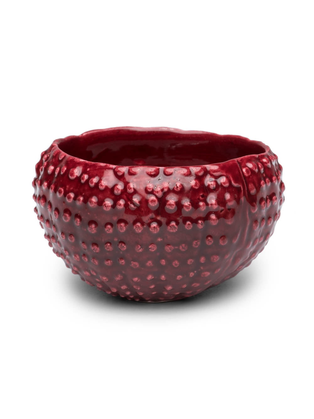 Red Cactus Condiment Bowl