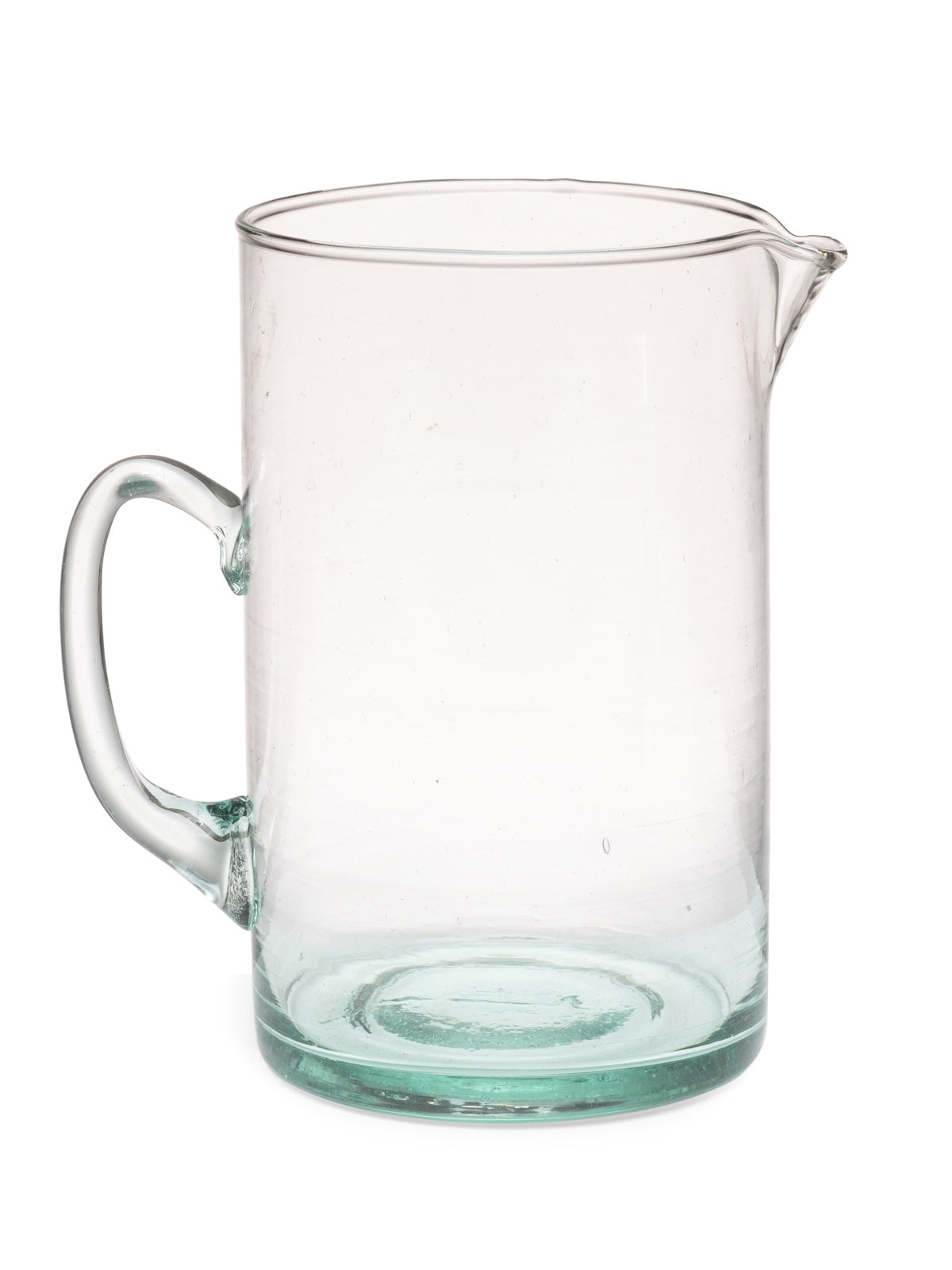 Handblown Glass Pitcher