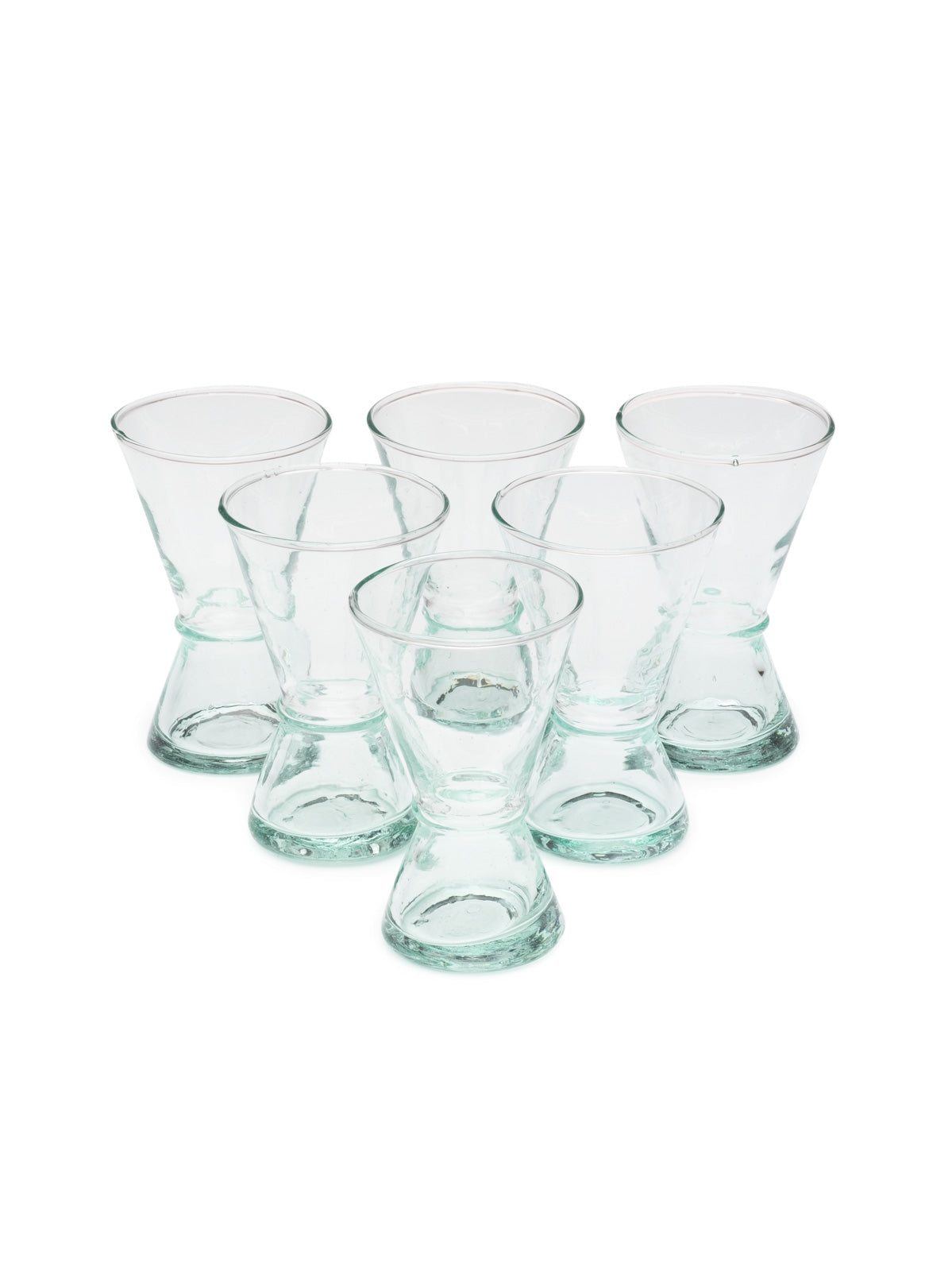 Small Handblown Atlas Glass (Set of 6)