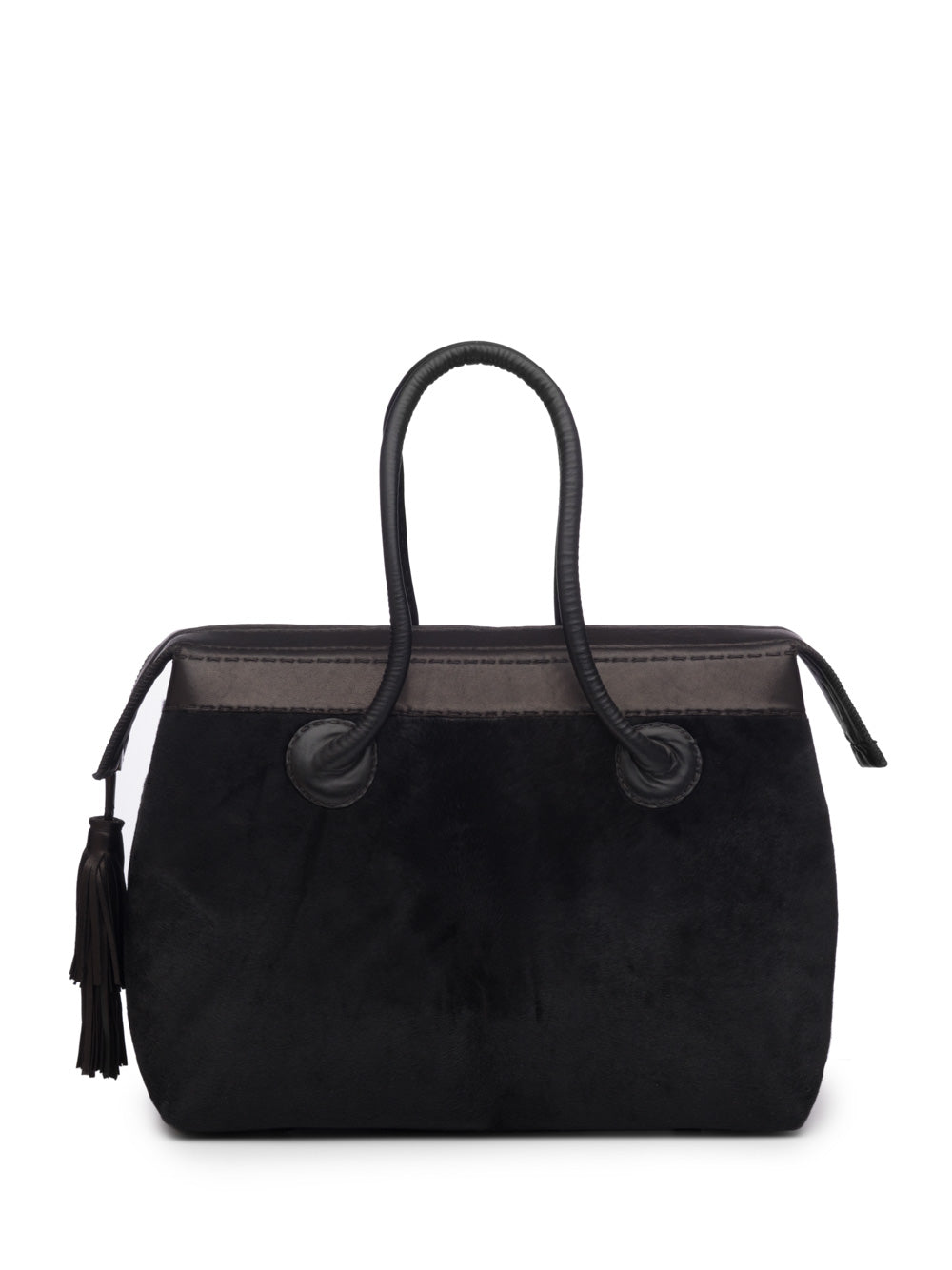 Black Pony Handbag