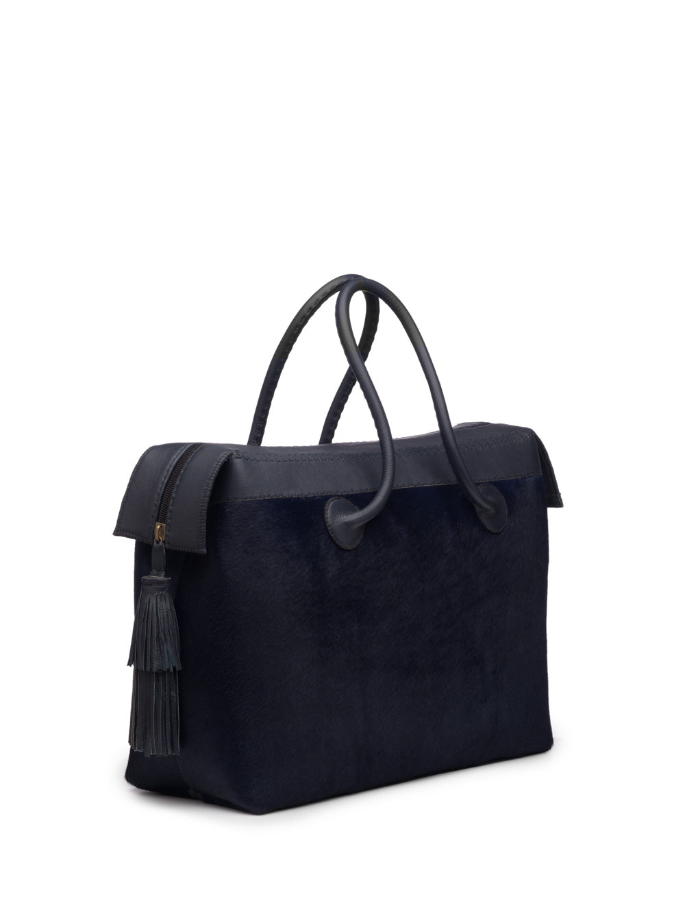 Midnight Blue Pony Weekend Bag