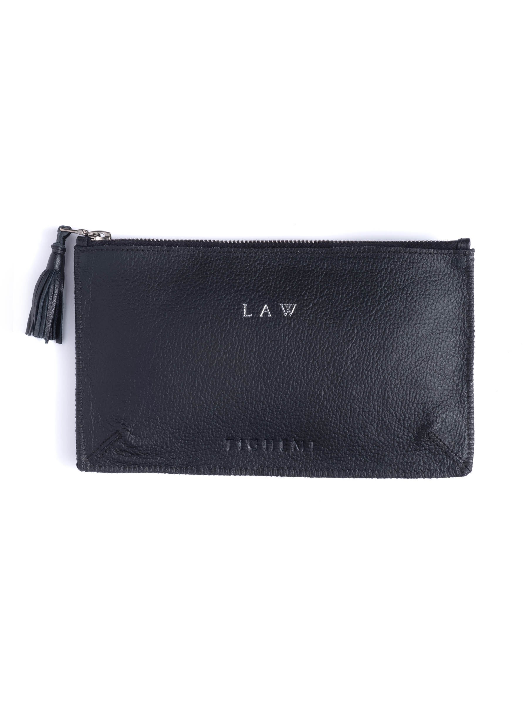 Black Pony Hair Pouch