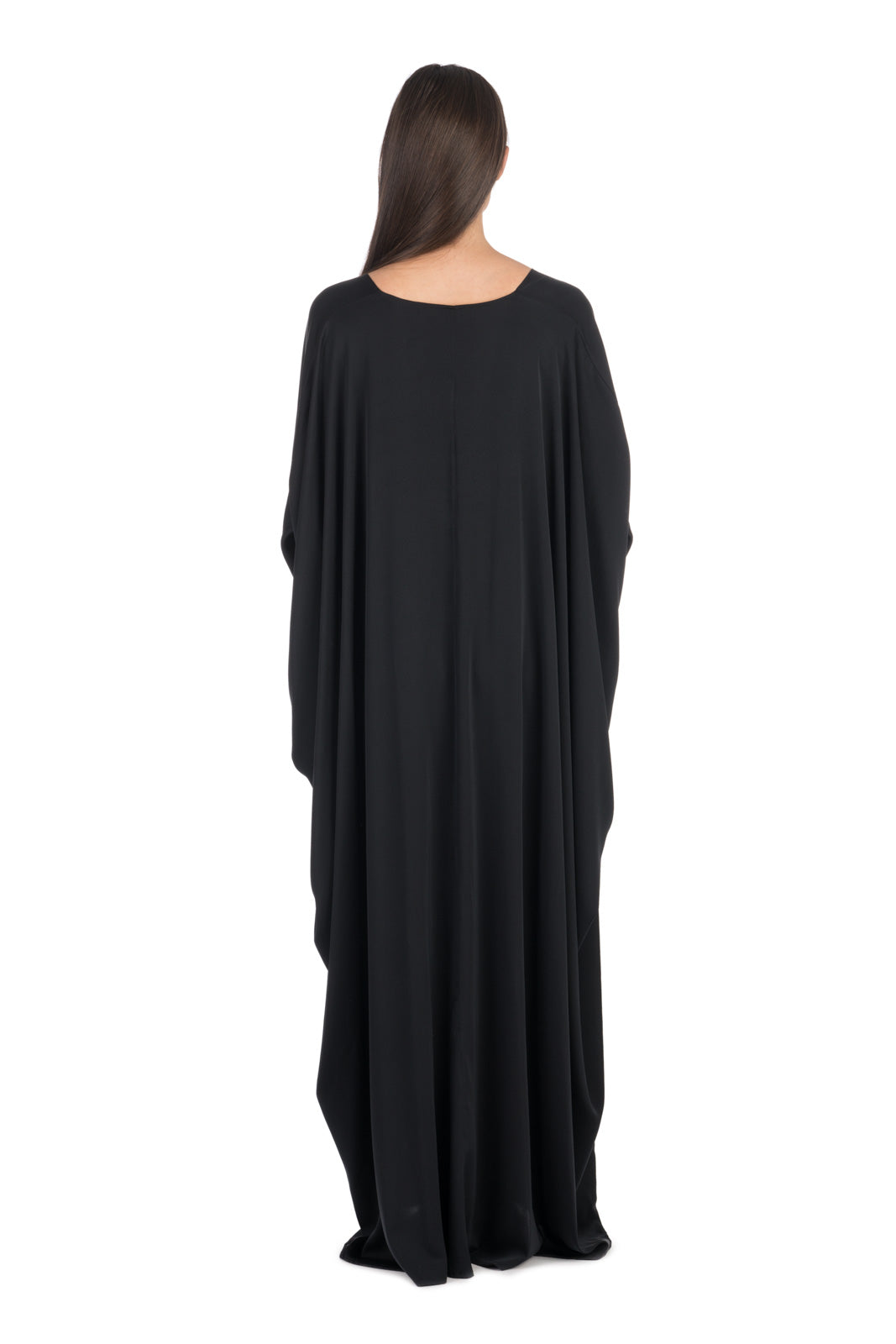 Black Silk Kaftan